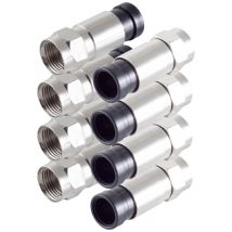 Shiverpeaks BS15-300214 F connector Compression Connections: F plug Cable diameter: 7 mm 4 pc(s)