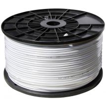 Shiverpeaks BS90-10001 Coax Outside diameter: 6.90 mm 75 Ω 120 dB White 100 m