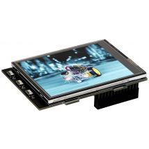 Joy-it RB-TFT3.2-V3 Touchscreen unit 8.1 cm (3.2 inch) 320 x 240 Pixel Compatible with (development kits): Raspberry Pi® SBC slot, Backlighting