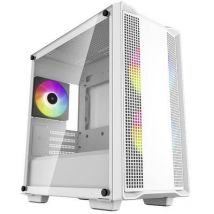 DeepCool CC360 Microtower PC casing White 3 built-in LED fans