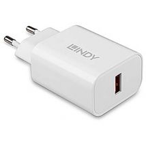 LINDY 18W USB Typ A Charger USB charger 18 W 1x USB-A White Indoors