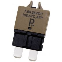 PARTS PTT Circuit Breaker Standard, type 3, Manual Reset, 7,5A C001-102-0092 Fuse circuit breaker 7.5 A Brown 1 pc(s)