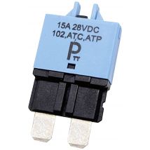 PARTS PTT Circuit Breaker Standard, type 3, Manual Reset, 15A C001-102-0094 Fuse circuit breaker 15 A Blue 1 pc(s)