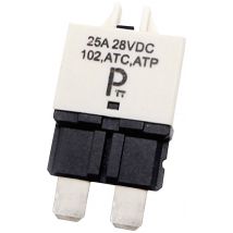 PARTS PTT Circuit Breaker Standard, type 3, Manual Reset, 25A C001-102-0096 Fuse circuit breaker 25 A White 1 pc(s)