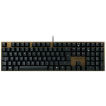 CHERRY KC 200 MX Corded Keyboard German, QWERTZ Black, Bronze