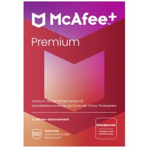 McAfee Premium - Individual 1-year, 1 licence Windows, Mac OS, Android, iOS Antivirus