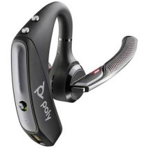 POLY Voyager 5200 In-ear headset Bluetooth® (1075101) Mono Black Headset, Mono, Ear clip