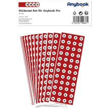 Anybook Sticker set Stickerset Rot fuer Anybook Pro 480 pc(s)
