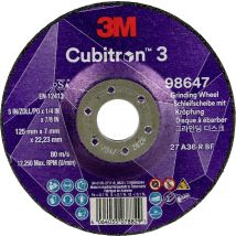 Cubitron 98647 Grinding disc Diameter 125 mm Bore diameter 22.23 mm 10 pc(s)