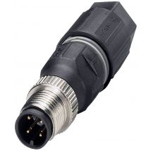 Luetze 490028 Sensor/actuator connector Plug, straight No. of pins (RJ): 4 1 pc(s)