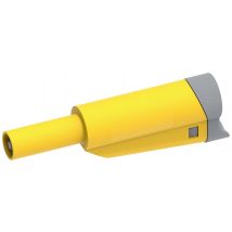 Electro PJP 1076-CD1-J Jack plug Plug, straight Pin diameter: 4 mm Yellow 1 pc(s)