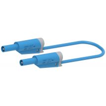 Electro PJP 2710-IEC-CD1-100BL Test lead Banana jack 4 mm Banana jack 4 mm 1.00 m Blue 1 pc(s)