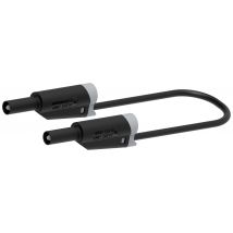 Electro PJP 2710-IEC-CD1-50N Test lead Banana jack 4 mm Banana jack 4 mm 50 cm Black 1 pc(s)