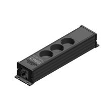 Contrik 1027596 1-piece Socket splitter Black