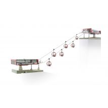 Jaegerndorfer JC82498 H0 D-Line Kohlmaisbahn cable car + 6 Omega V10
