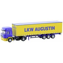 Minis by Lemke LC4069 N HGV MAN F90 tarpaulin semi-trailer truck Augustin (AT)