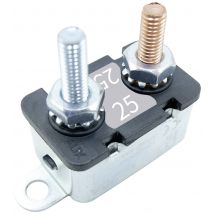PARTS PTT C001-102-0111C2T325 Fuse circuit breaker 25 A, 12.5 A, 6 A Silver, White 1 pc(s)