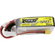 Tattu Scale model battery pack (LiPo) 22.2 V 550 mAh No. of cells: 6 95 C Block XT30