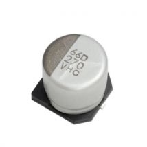CHEMI-CON Alu Chip Small Electrolytic capacitor 100 µF 50 V (Ø x L) 6.30 mm x 7.70 mm 1 pc(s)