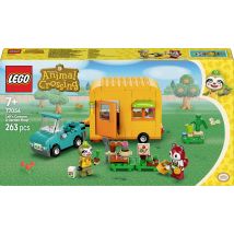 77054 LEGO® Animal Crossing Gerds caravans & nurseries