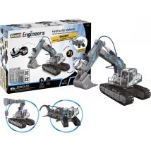 Revell Engineers 21305 Hydraulic Excavator 3in1 1:24 Electric RC scale model Kit