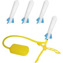 Stomp Rocket 365044 Stomp Rocket Jr. Glow, 4 GITD-Raketen Toys 1 pc(s)