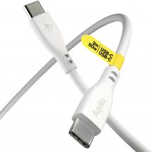 Aqiila Cablebird CS12 USB-C cable USB 2.0 USB-C® plug 2.00 m White AQCBPBIC2SI829