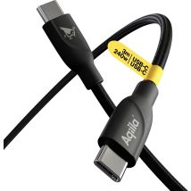 Aqiila Cablebird CB13 USB-C cable USB 2.0 USB-C® plug 3.00 m Black AQCBPBICB4BD881