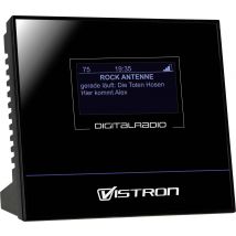 Vistron Youtune2 Digital radio receiver unit Black DAB+