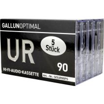 GALLUNOPTIMAL Compact cassette 90 min 5-piece set