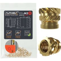 ruthex Threaded insert RX-M3x5x4 GE-M3x5x4-001