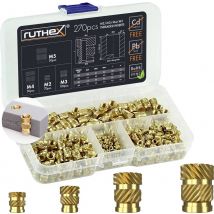 ruthex Threaded insert M2 + M3 + M4 + M5 GE-KASTEN-001