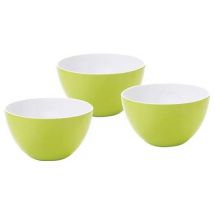 Qdesign 125 mm Salad bowl 3-piece set Melamine Green 190-020