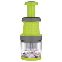 Qdesign 190-032 Manual vegetable cutter, green / gray