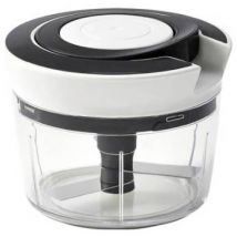 Qdesign 190-033 Manual mini vegetable chopper, black/white