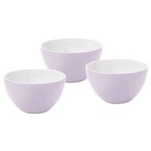 Qdesign 125 mm Salad bowl 3-piece set Melamine Lavender 190-048