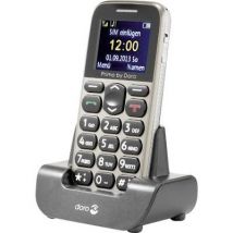 Primo by DORO 215 Big button mobile phone Charging station, Panic button Beige
