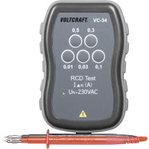 VOLTCRAFT VC-34 RCD TESTER CAT III 250 V Manufacturers standards (no certificate)