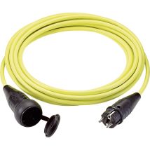 LAPP 73222337 Current Cable extension 16 A Yellow 5.00 m H05VV-F 3G 1,5 mm²