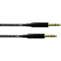 Cordial CFM1,5VV Instruments Cable [1x Jack plug 6.35 mm - 1x Jack plug 6.35 mm] 1.50 m Black