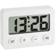 TFA Dostmann 60.2014.02 Quartz Alarm clock White Alarm times 1
