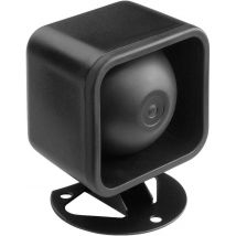 Monacor NR-18KS Compression drive speaker 10 W Black 1 pc(s)