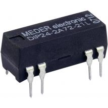 StandexMeder Electronics DIP12-2A72-21L Reed relay 2 makers 12 V DC 0.5 A 10 W DIP 8