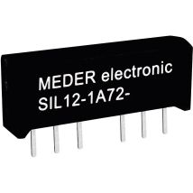 StandexMeder Electronics SIL12-1A72-71D Reed relay 1 maker 12 V DC 0.5 A 10 W SIL 4