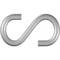 doerner + helmer 4810064 S-hook Ø 3 mm 24 mm Galvanised steel 20 pc(s)