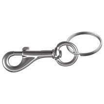 doerner + helmer 4815344 Snap hook nickel-plated