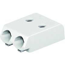 WAGO 2059-302/998-403 Spring-loaded terminal Number of pins 2 White 1 pc(s)