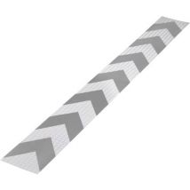TOOLCRAFT RTS115/1000-SV 1563960 Warning stripe RTS Silver, Grey (L x W) 1 m x 11.5 cm 1 pc(s)