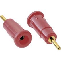 Schnepp BU 2800/RT Safety jack socket Socket, built-in Pin diameter: 2 mm Red 1 pc(s)