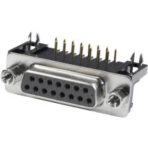 econ connect BU37WB/9 D-SUB receptacles 90 ° Number of pins: 37 Solder pins 1 pc(s) Tray